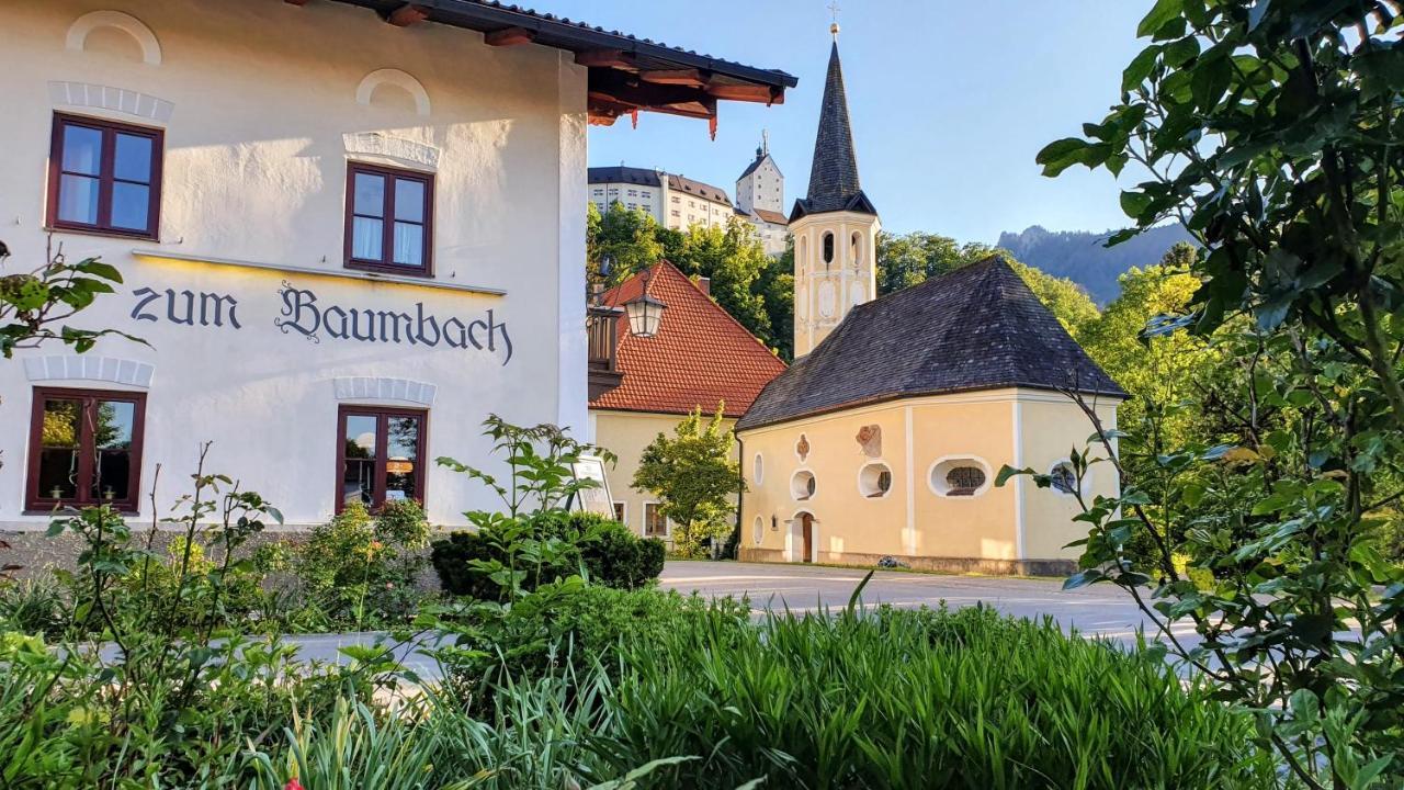 Wirtshaus Zum Baumbach Hotell Aschau im Chiemgau Exteriör bild