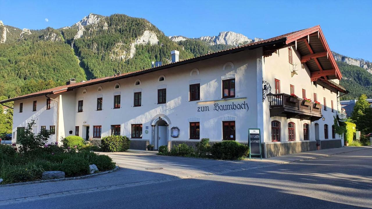 Wirtshaus Zum Baumbach Hotell Aschau im Chiemgau Exteriör bild